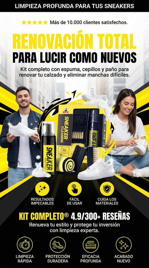 C - Kit De Limpieza Zapatillas Cepillos